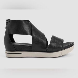 Eileen fisher Sport Tumbled Leather Sneaker Sandal 10 EF39477K